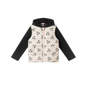 Andy & Evan Girls  Hooded Jacket, Beige